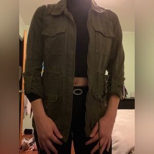 Army Green Utility Jacket